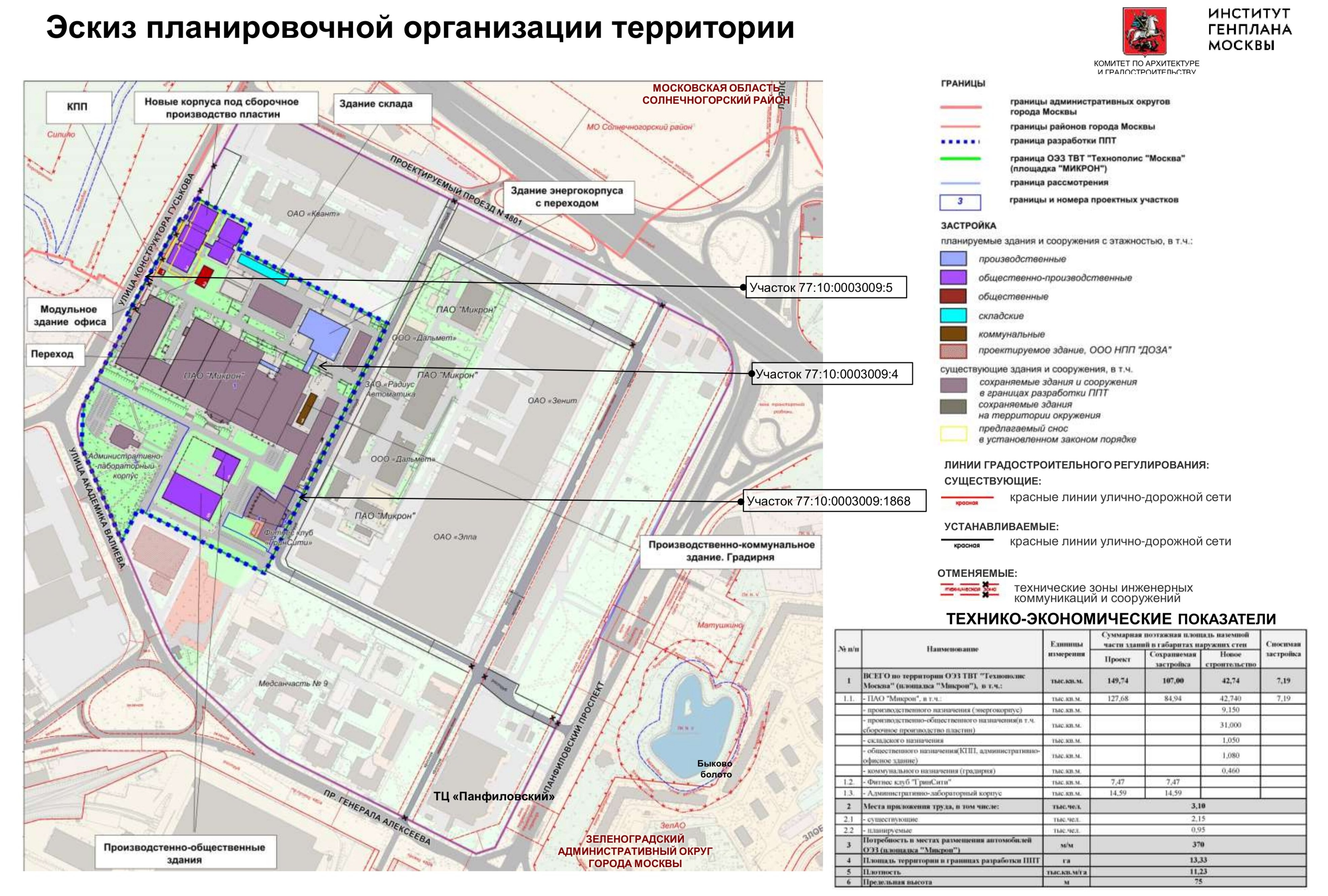 План застройки печатников