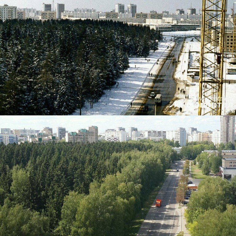 Улица Юности. 1971 / 2014 годы