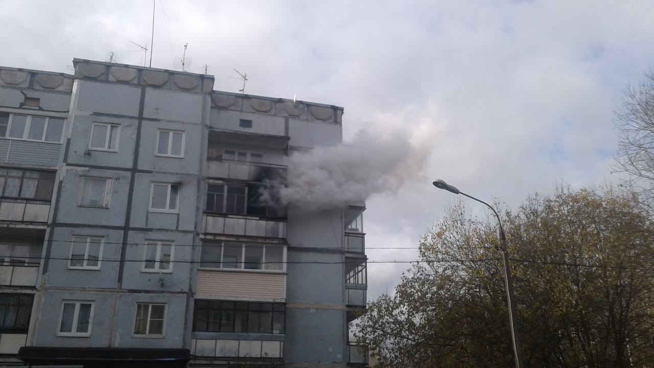 Зеленоград, новости: В военном городке в Алабушево произошел пожар в  квартире